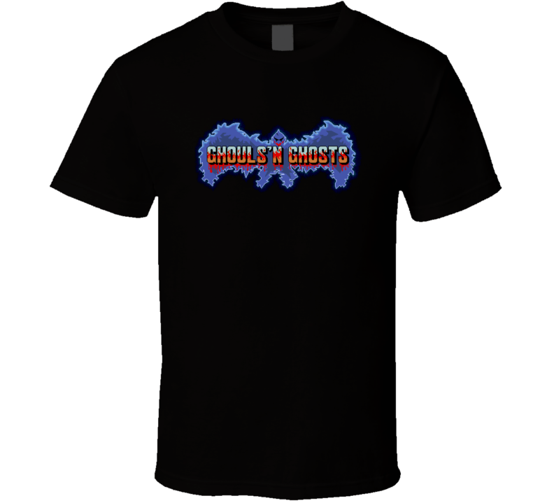 Ghould And Ghosts Classic Retro Vintage Video Game T Shirt