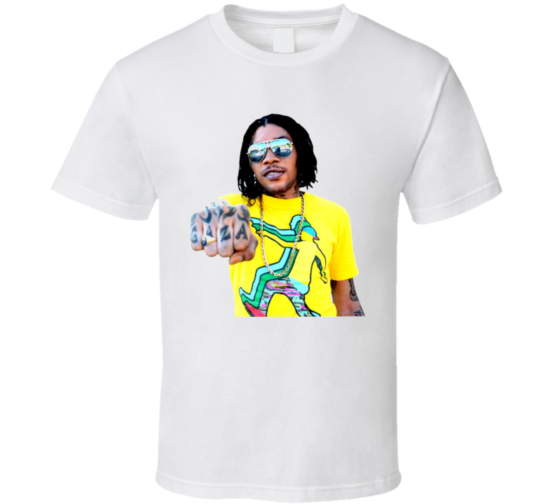 Vybz Kartel Gully Boy Jamaican Reggae Artist T Shirt Vybz Kartel Gully Boy Jamaican Reggae Artist T Shirt