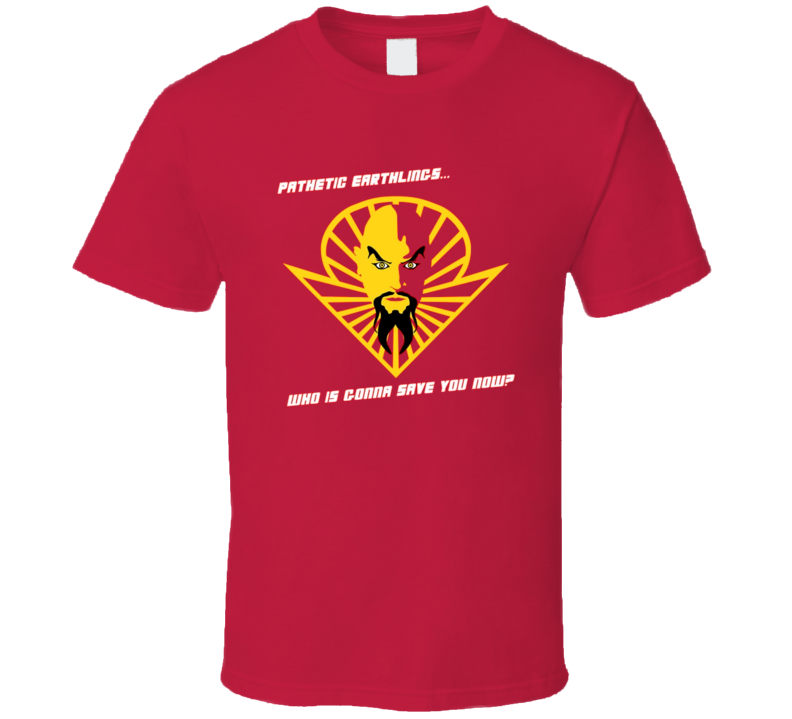 Flash Gordon Ming The Merciless Sci-Fi Adult Movie T shirt Flash Gordon Ming The Merciless Sci-Fi Adult Movie T shirt