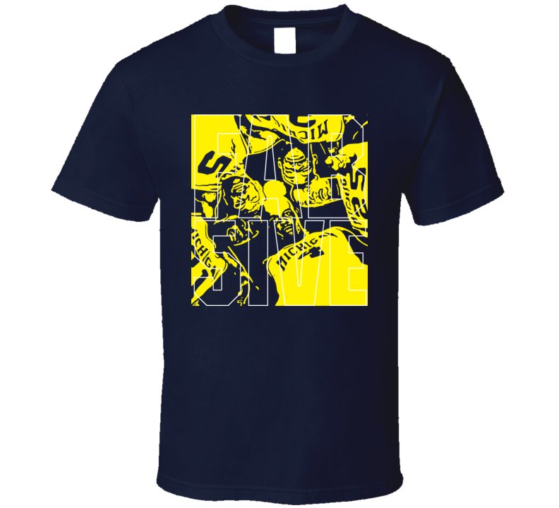 Michigan Fab Five Cool College Basketball T Shirt