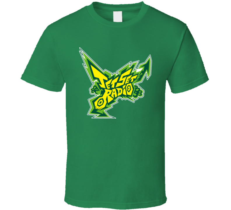 Jet Set Radio Logo Anime Japanese Cartoon Game T Shirt