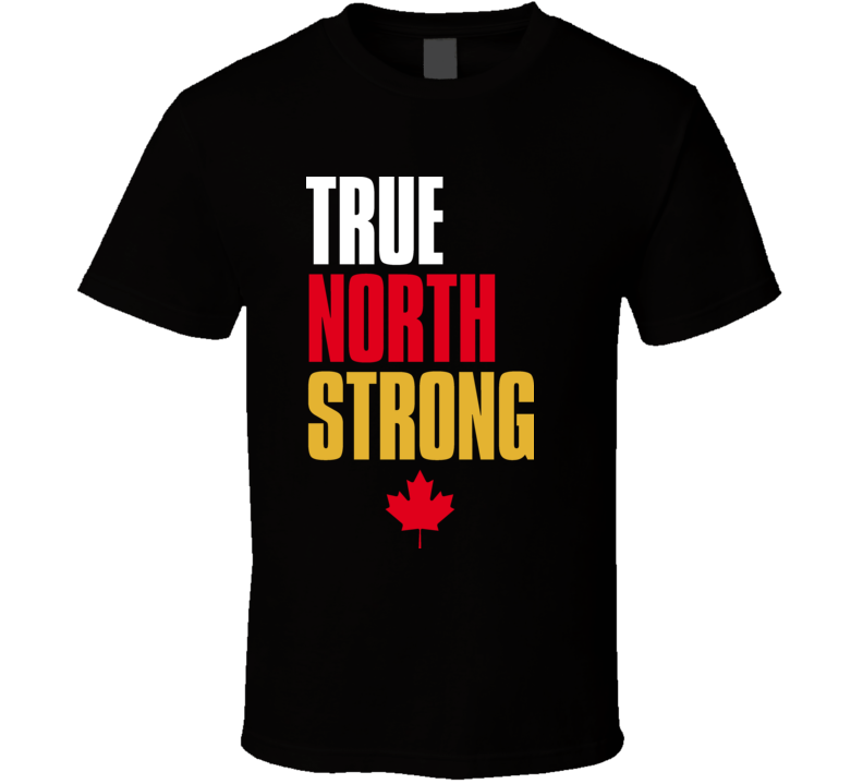 Team Canada 2014 Sochi Olympics Gold Champions True North Strong Hockey T Shirt Team Canada 2014 Sochi Olympics Gold Champions True North Strong Hockey T Shirt