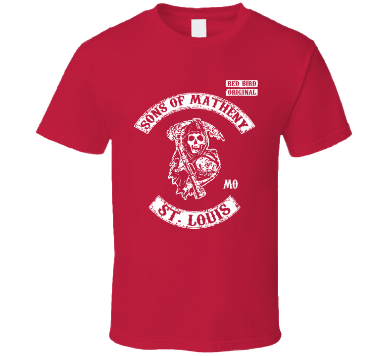 Sons Of Matheny St Louis Baseball T Shirt