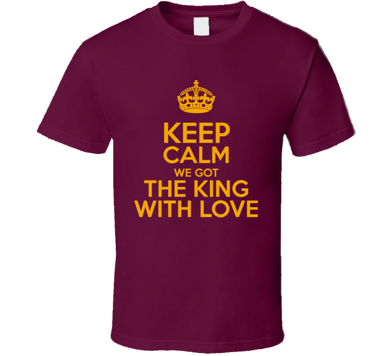 Keep Calm Kevin Love Basketball Ohio T Shirt