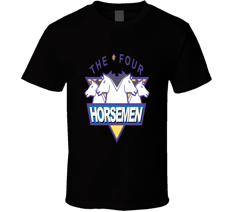 WCW THE FOUR HORSEMEN CLASSIC WRESTLING RETRO T SHIRT