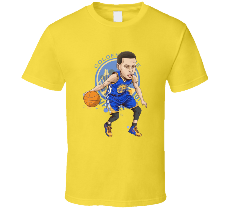 Stephen Curry MVP Warriors All Star Golden State Basketball T Shirt