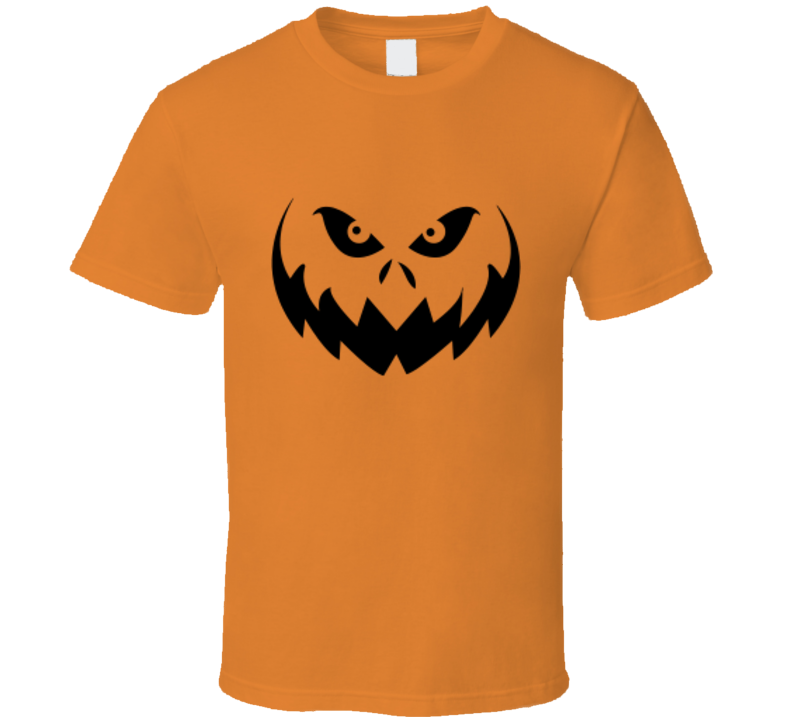 Halloween Pumpkin Face 1 Scary Spooky Jack O Lantern T Shirt Halloween Pumpkin Face 1 Scary Spooky Jack O Lantern T Shirt