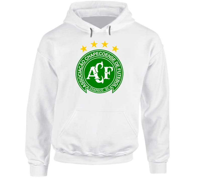 CHAPECOENSE HOODIE WHITE AC CHAPECO SC BRAZIL FOOTBALL SOCCER FORCA CHAPE CHAPECOENSE HOODIE WHITE AC CHAPECO SC BRAZIL FOOTBALL SOCCER FORCA CHAPE