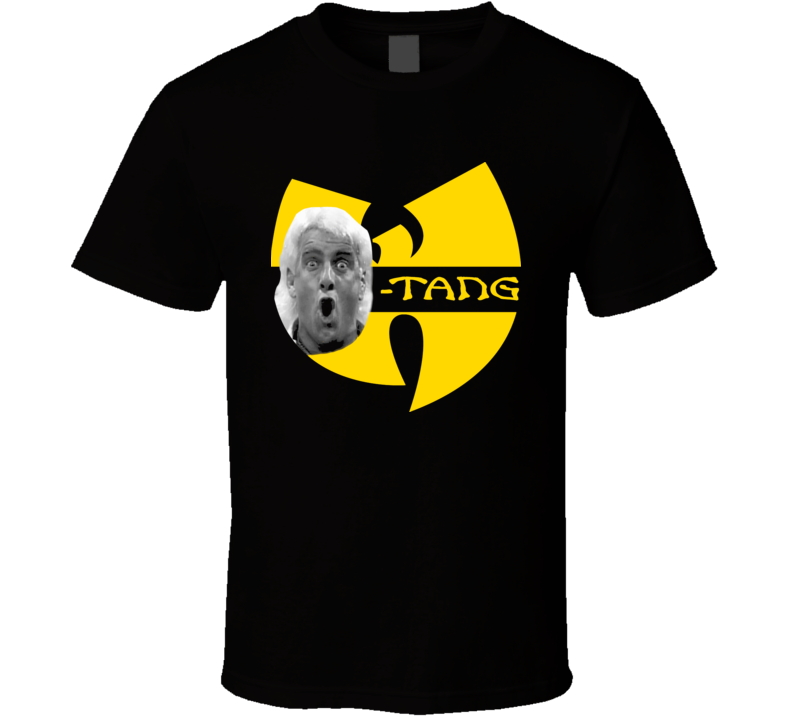 Wu-tang Rick Flair The Nature Boy Woo Black Wrestling T Shirt