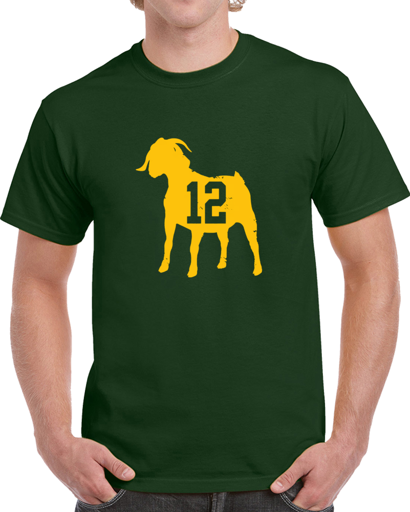 Aaron Rodgers Green Bay Qb G.o.a.t. T Shirt