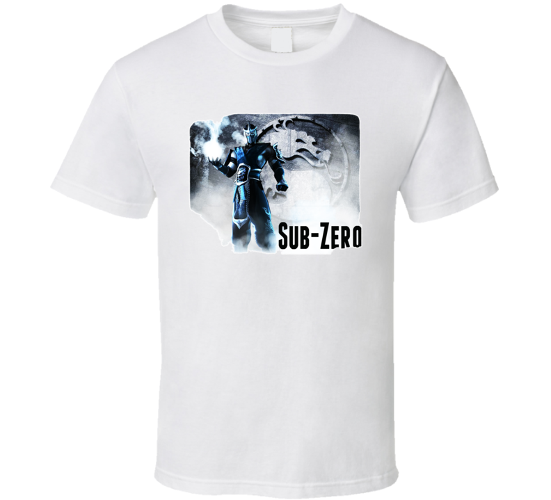 Sub Zero Mortal Kombat T Shirt Sub Zero Mortal Kombat T Shirt