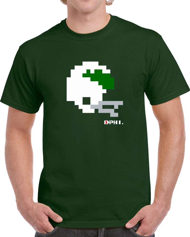 Tecmo Bowl Philadelphia 8-bit Retro Vintage Video Game T Shirt