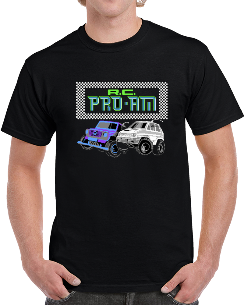 Rc Pro Am Nintendo Retro Vintage Classic Video Game T Shirt