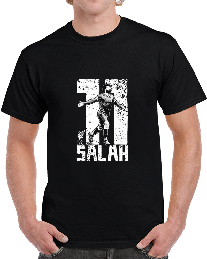 Mohamed Salah Egyptian Soccer Payer 11 Liverpool Distressed T Shirt Mohamed Salah Egyptian Soccer Payer 11 Liverpool Distressed T Shirt