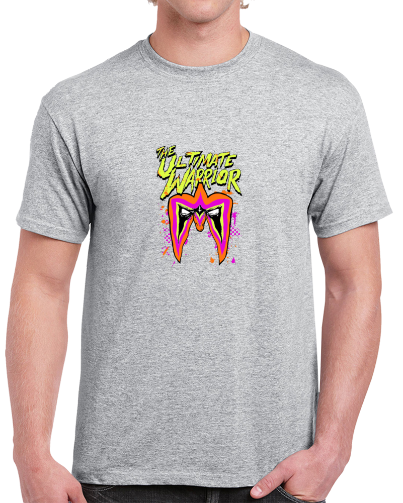 The Ultimate Warrior Retro Vintage Wrestling Wwf T Shirt