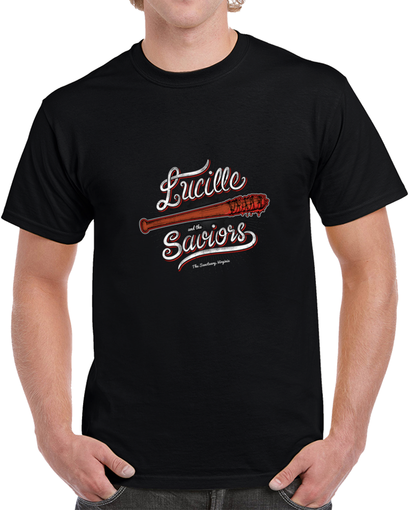 Lucille And The Saviors Walkind Zombie Dead Tv Show Neegan T Shirt Lucille And The Saviors Walkind Zombie Dead Tv Show Neegan T Shirt