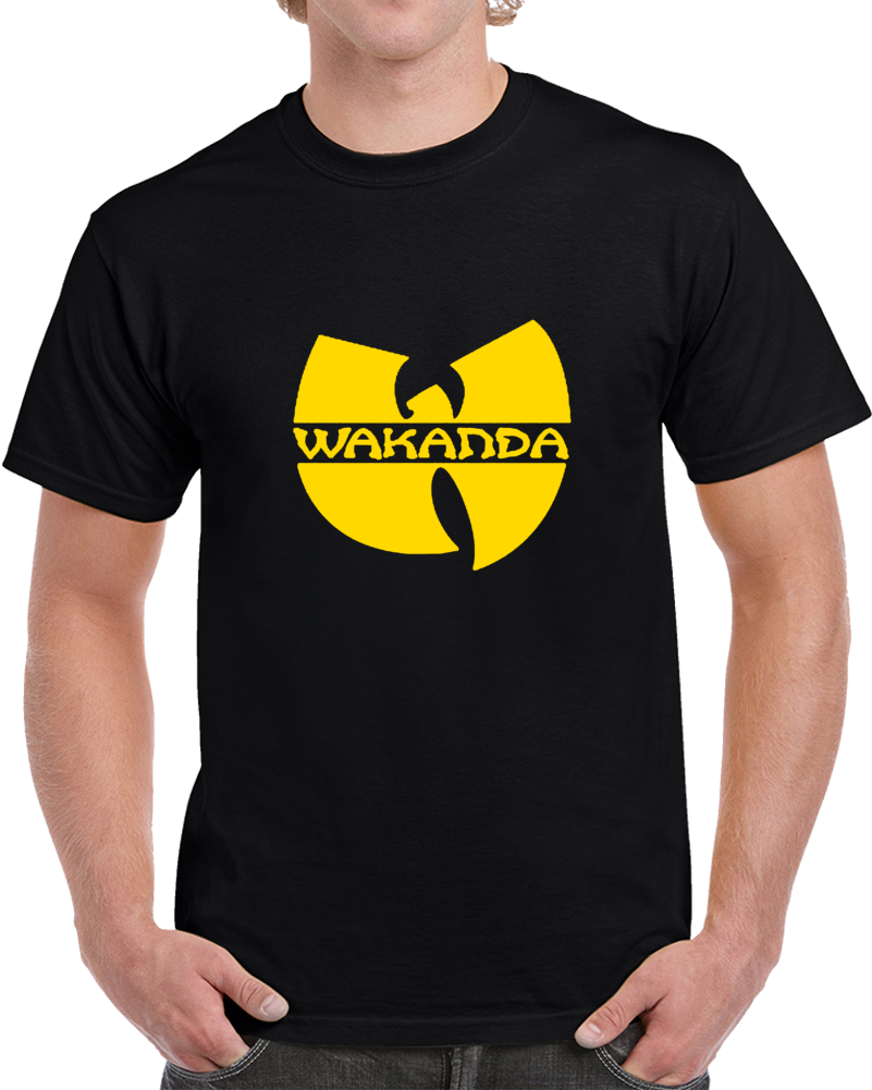 Wakanda Wutang Hybrid Black Panther Movie Hip Hop T Shirt Wakanda Wutang Hybrid Black Panther Movie Hip Hop T Shirt