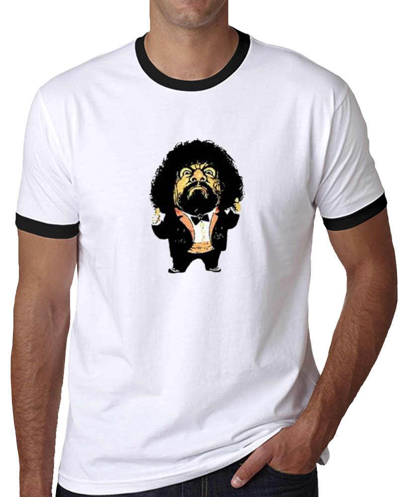 Captain Lou Albano Vintage Retro Wrestling T Shirt