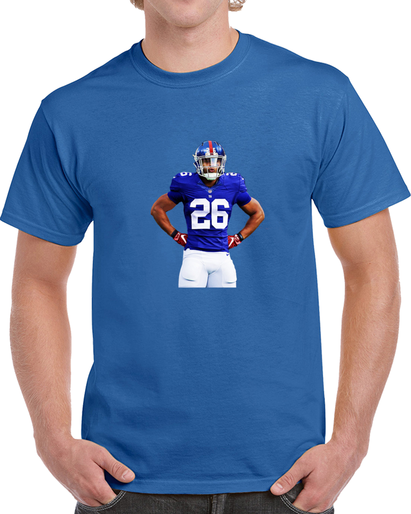 Saquon Barkley New York Runinng Back Draft Pick Football T Shirt