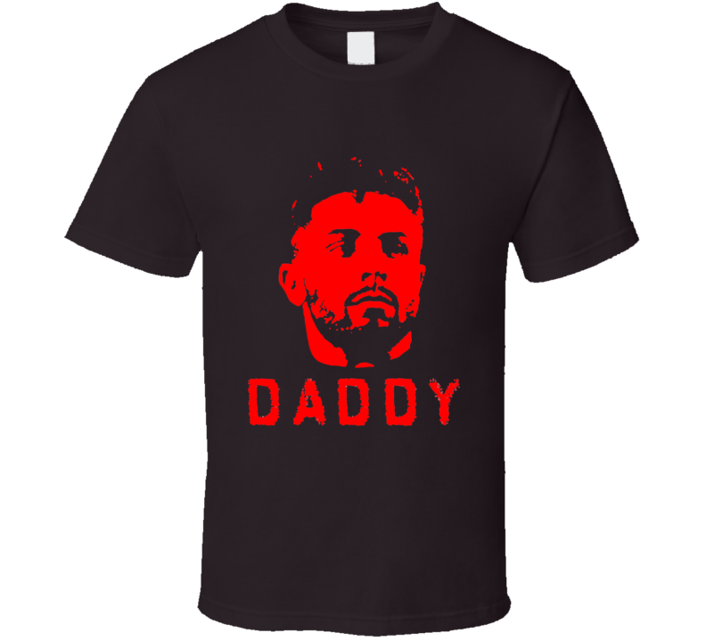 Baker Mayfield 1st Overall Pick Heisman Qb Big Head Daddy Cleveland Football Dark Brown T Shirt