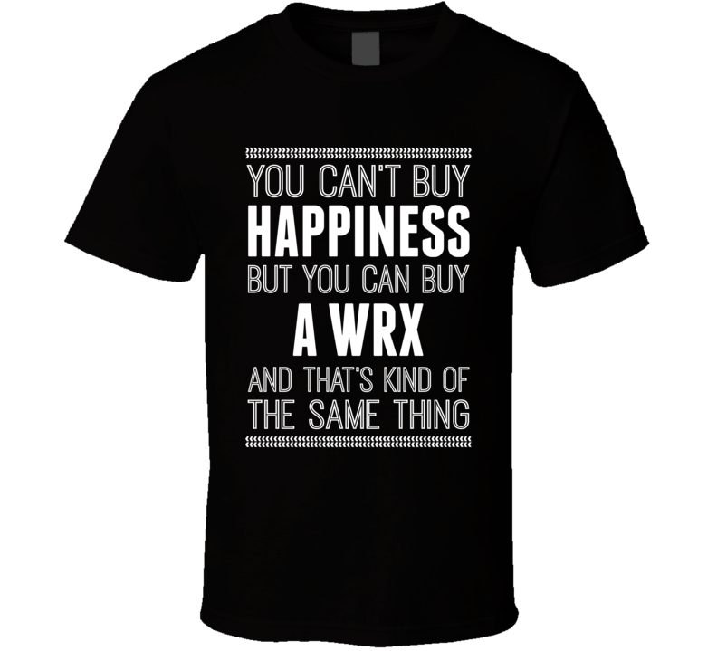 Subaru Wrx Car Enthusiast Funny Cars T Shirt