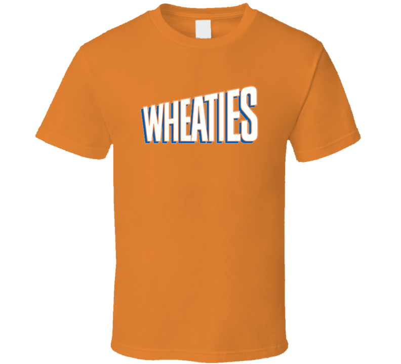 Wheaties Retro Vintage Cereal Brand Classic Food T Shirt Wheaties Retro Vintage Cereal Brand Classic Food T Shirt
