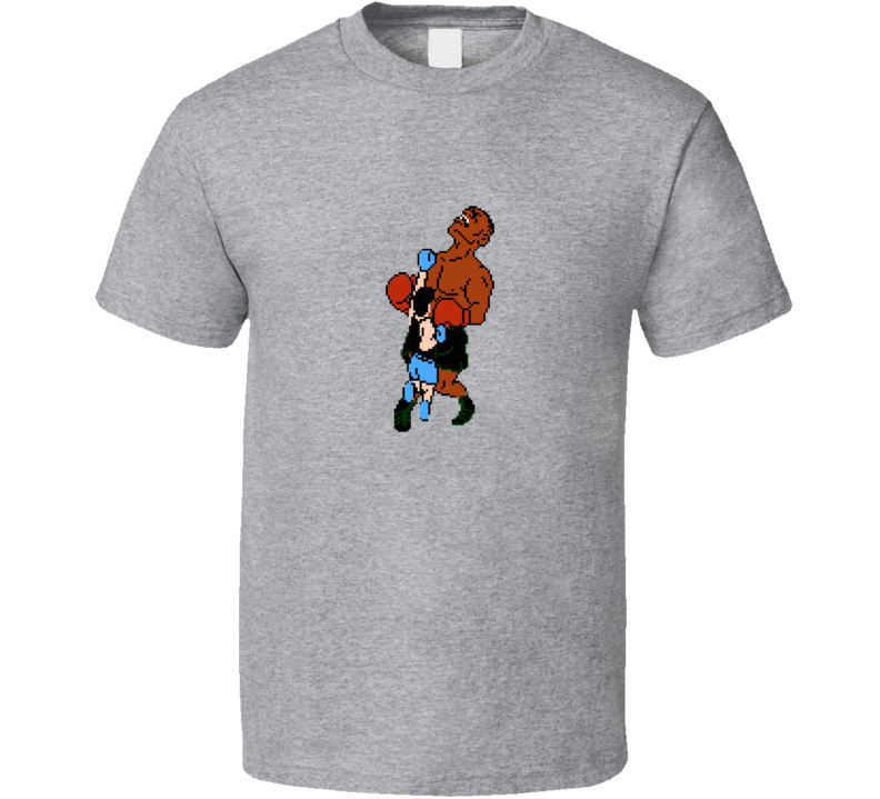 Nintendo Mike Tyson's Punchout Video Game Knockout Retro Gaming T Shirt Nintendo Mike Tyson's Punchout Video Game Knockout Retro Gaming T Shirt