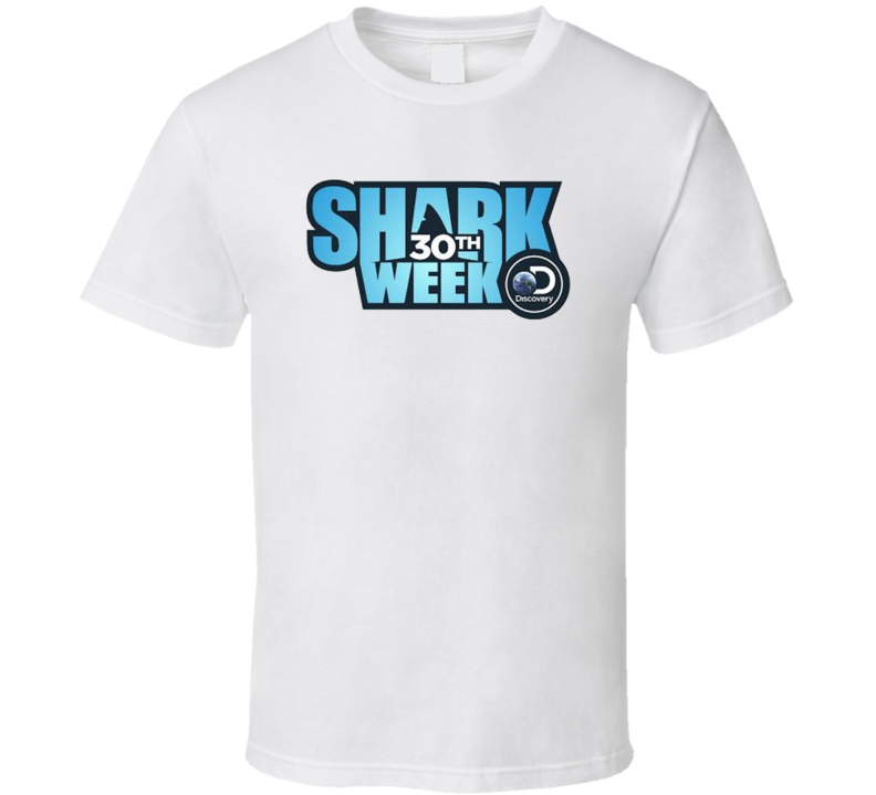 Shark Week 30th Anniversary Discovery Channel Cool T Shirt Shark Week 30th Anniversary Discovery Channel Cool T Shirt