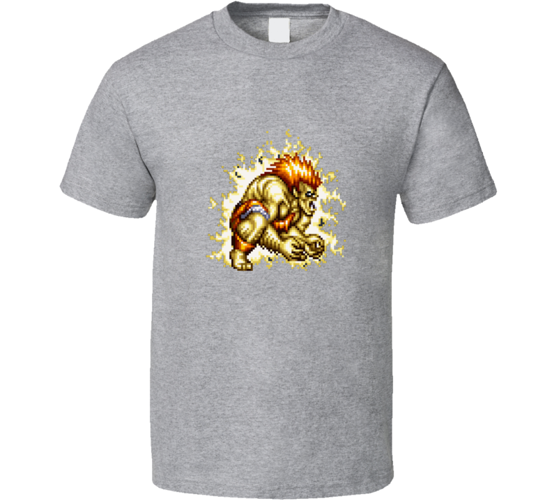 Blanka Street Fighter Classic Retro Vintage Video Game T Shirt