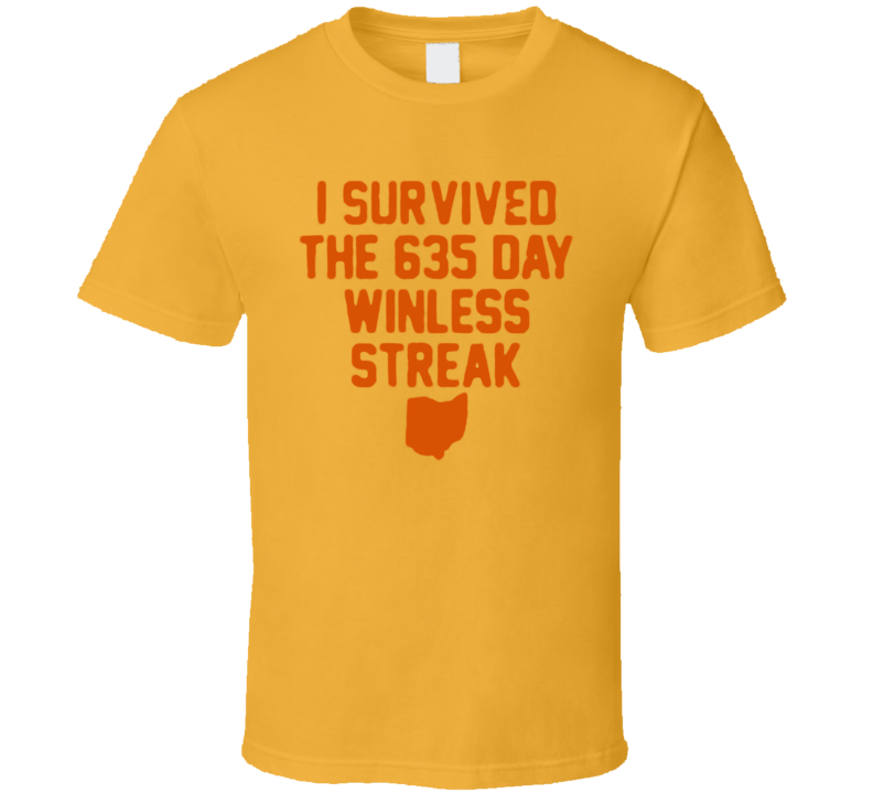 Cleveland Browns Football Winless Streak Fan T Shirt 