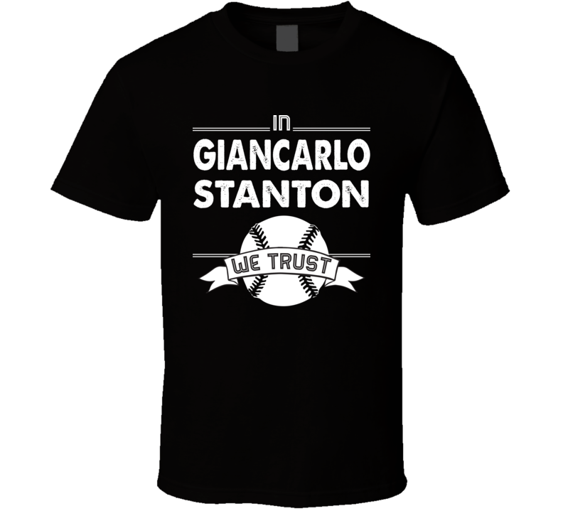 In Giancarlo Stanton New York Baseball Fan T Shirt