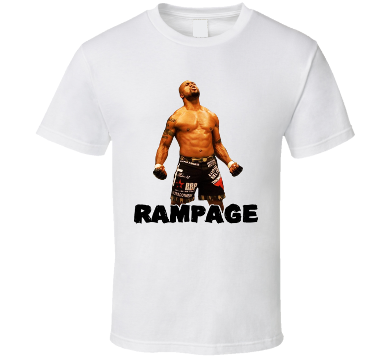 Rampage Jackson Mma Fighter T Shirt Rampage Jackson Mma Fighter T Shirt