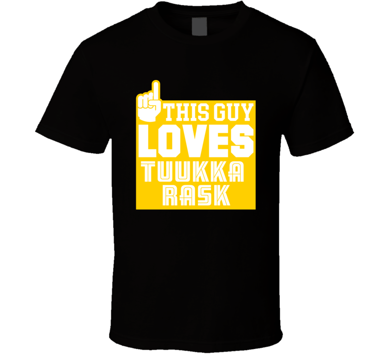 This Guy Loves Tuukka Rask Boston Hockey T Shirt