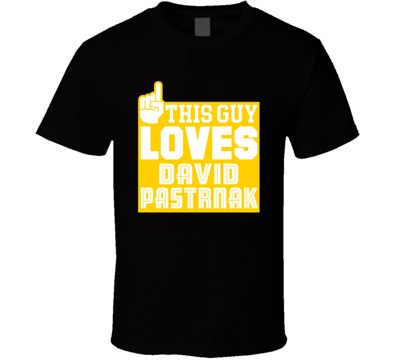 This Guy Loves David Pastrnak Boston Hockey Player T Shirt