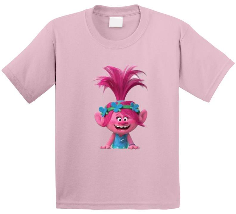 Trolls Childrens Tv Show Movie Kids Girls T Shirt