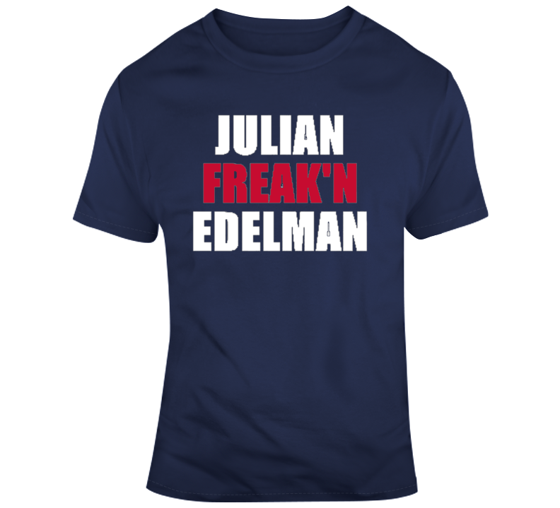 Julian Freakn Edelman New Englad Wide Receiver Champion Mvp T Shirt Julian Freakn Edelman New Englad Wide Receiver Champion Mvp T Shirt