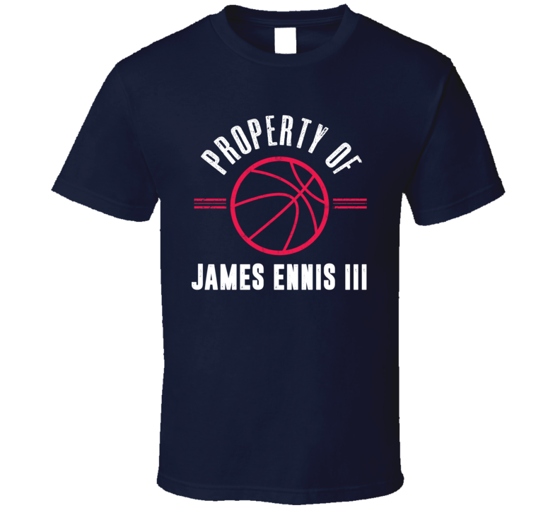 Property Of James Ennis Philadelphia Basketball T Shirt Property Of James Ennis Philadelphia Basketball T Shirt