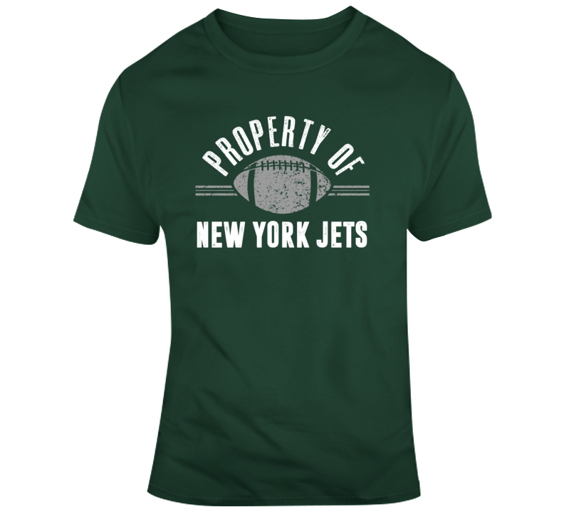 Property Of New York Jets Football T Shirt