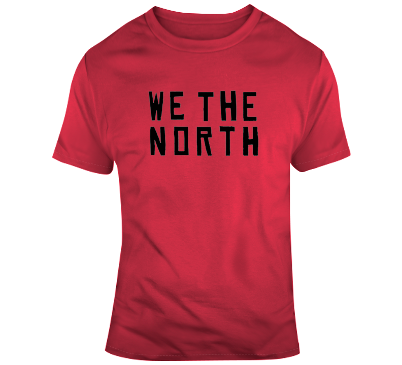 we the north t shirt red