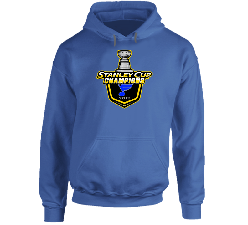 St. Louis Stanley Cup Hockey Blue Hoodie