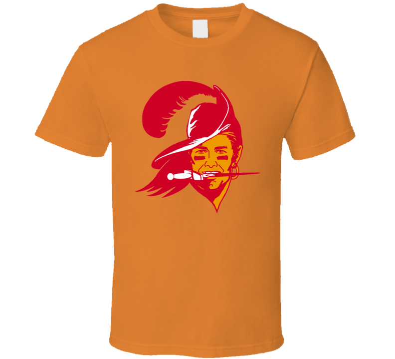 Tom Brady Tampa Bay Retro Logo Buccaneers V1 T Shirt