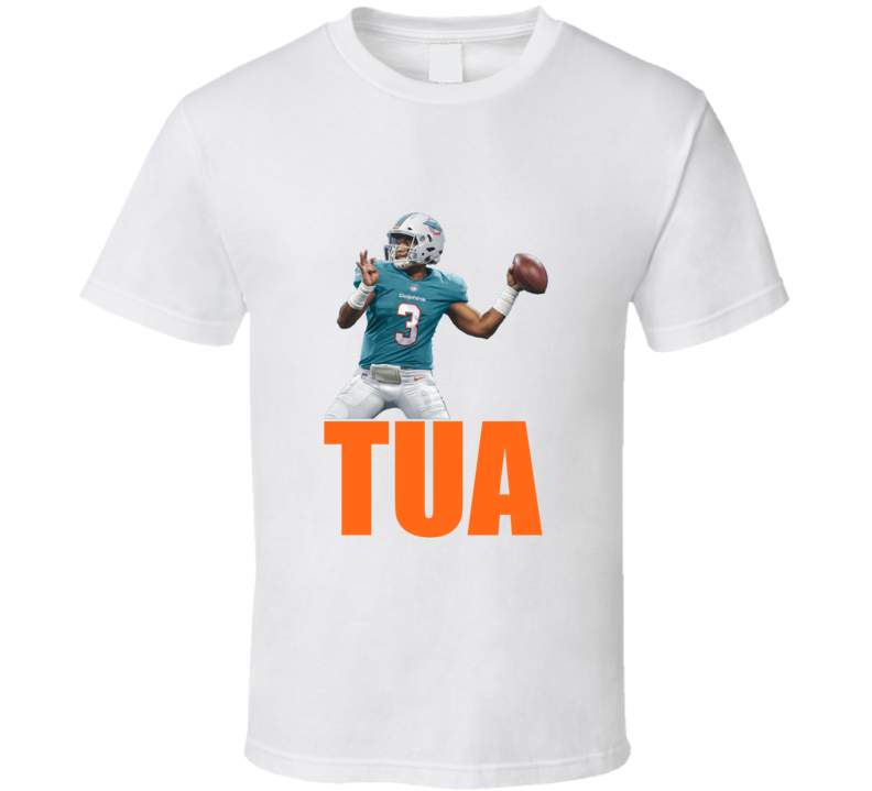 Tua Tagovailoa Qb Miami Football V2 T Shirt