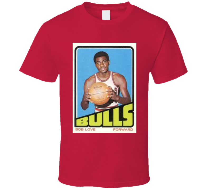 Bob Love Retro Vintage Chicago Basketball Card T Shirt