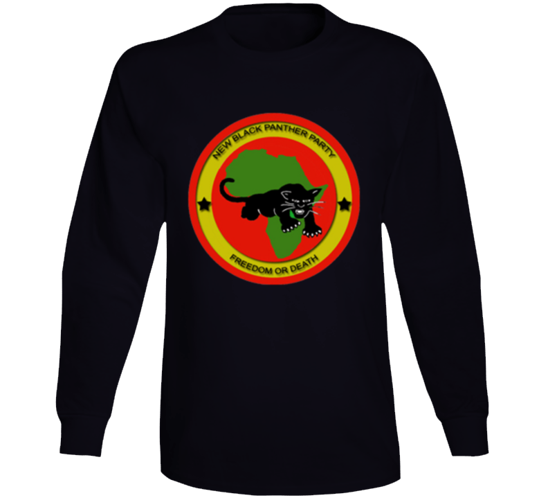 New Black Party Logo Black Lives Matter Political Long Sleeve