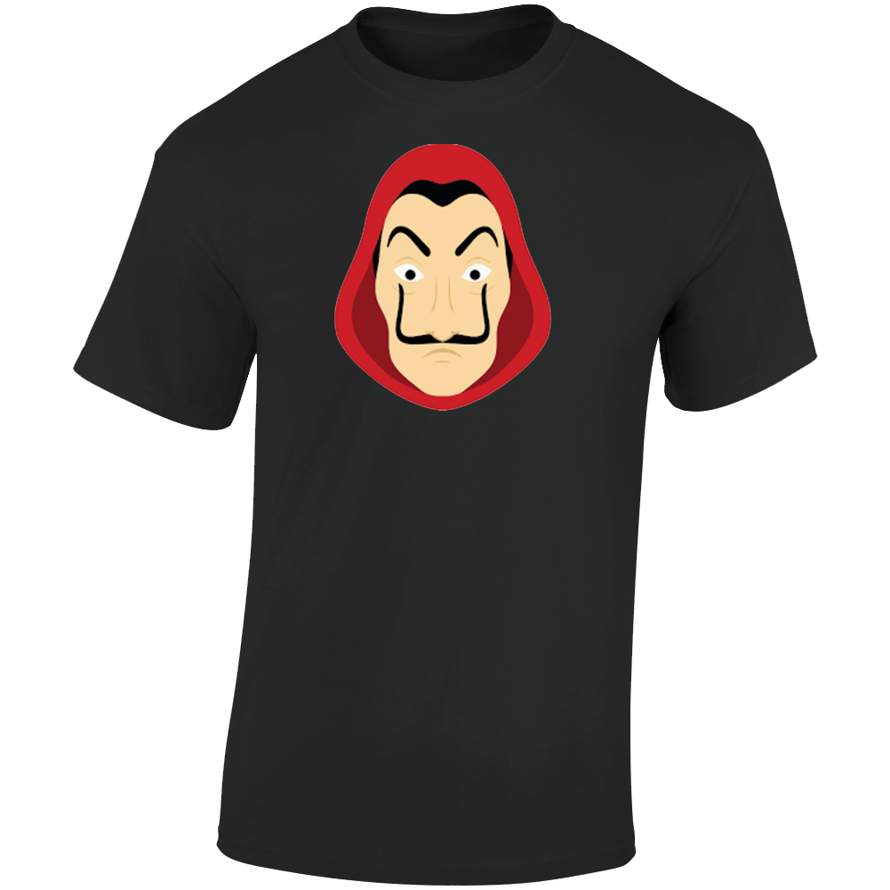 Money Heist Casa De Papel Thief Mask Bank Tv Show T Shirt