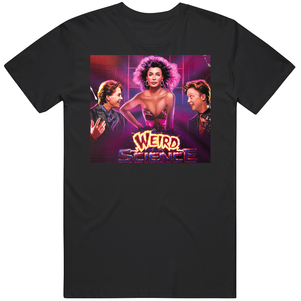 Weird Science 80's Classic Retro Movie T Shirt