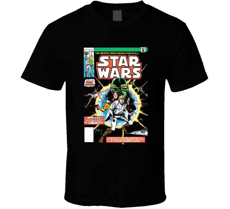 Star Wars Comic 1 Vintage Retro T Shirt Star Wars Comic 1 Vintage Retro T Shirt