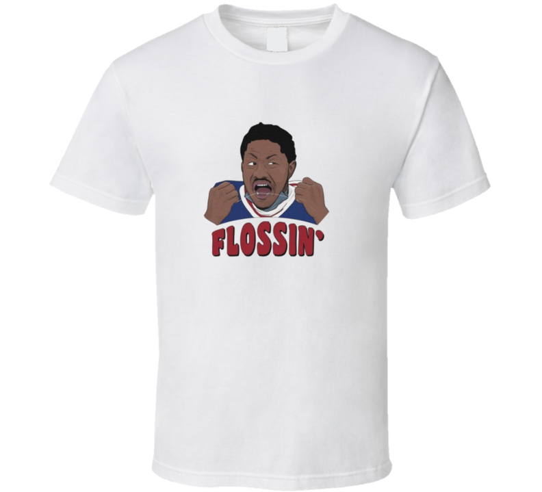 Stefon Diggs Flossin Buffalo Football T Shirt