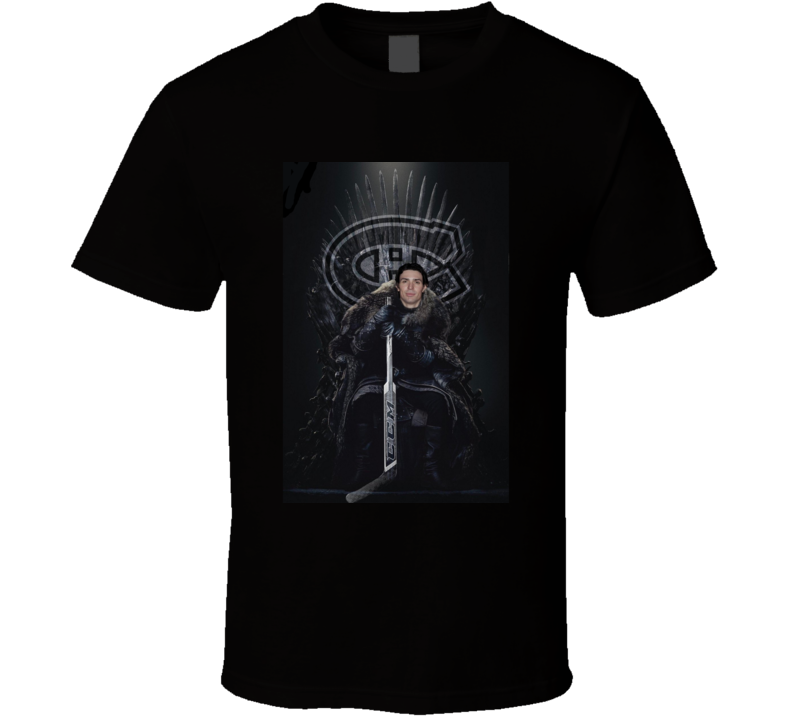 Carey Price King Of North Game Of Thrones Parody Montreal Hockey T Shirt