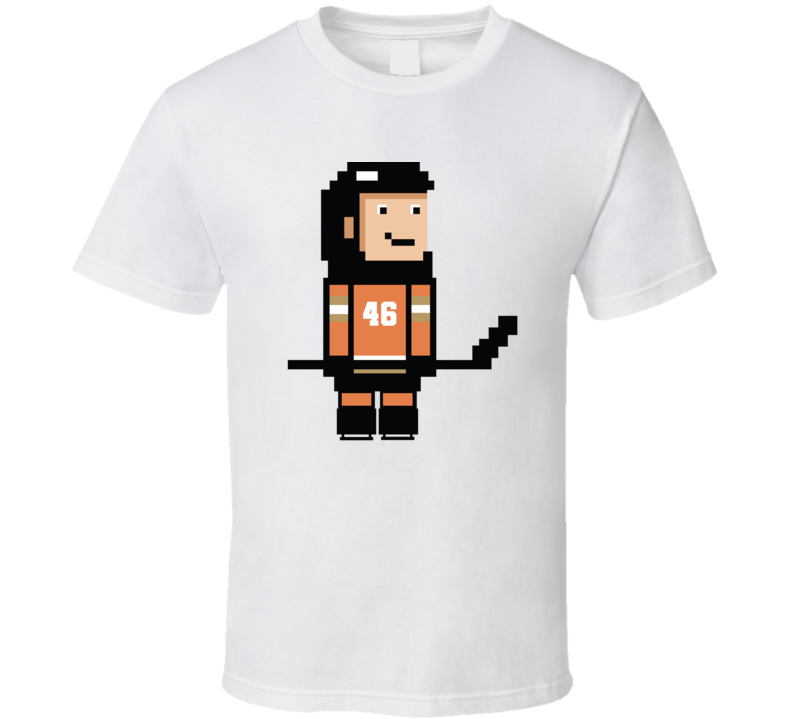 Anaheim 46 8 Bit Hockey T Shirt